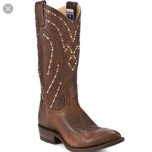 Frye billy stud cowgirl boot size 6.5